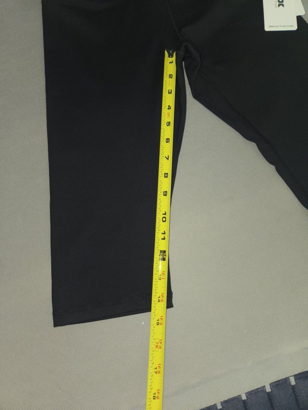 RBX Active Soft Touch Capri Leggings Size M Medium Black High Waist NWT $59 - Picture 10 of 12